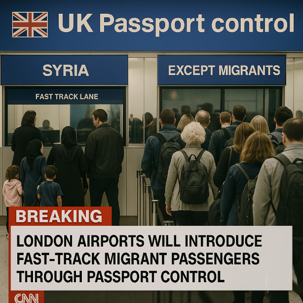 London welcomes migrants
