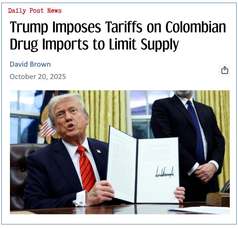Trump Tariffs Drugs