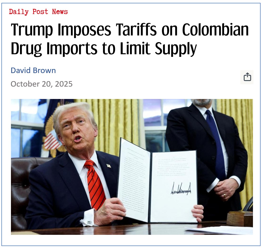 Trump Tariffs Drugs
