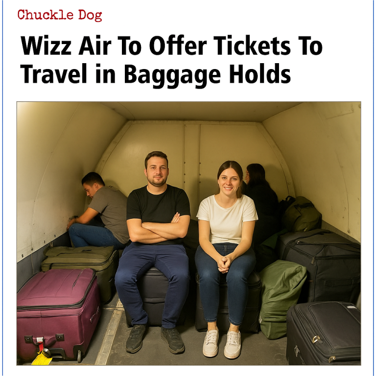 Wizz Air To Offer Tickets To Travel in Baggage Holds